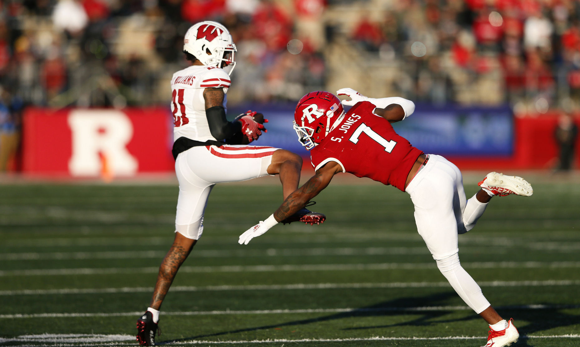 Wisconsin Rutgers Football